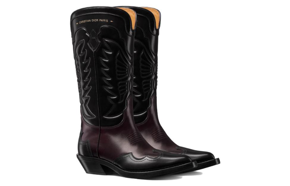 Lookbook (W) Dior レッド レザー ポインテッドトゥ ブーツ (4.5cmヒール) KCI961KSH_S25X