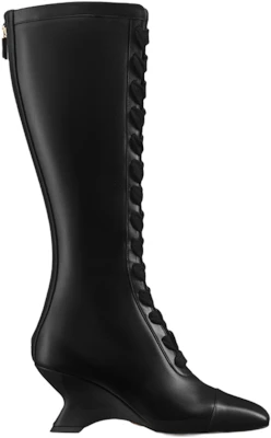 (W) Dior Leder Stiefeletten mit Schnürung und Spitzem Zeh ''Schwarz'' KCI970VEA_S900 Buy (W) Dior Leder Stiefeletten mit Schnürung und Spitzem Zeh ''Schwarz'' KCI970VEA_S900