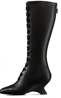 (Women) Dior Leather Pointed Toe Lace-Up Boots 'Black' KCI970VEA_S900 (Women) Dior Leather Pointed Toe Lace-Up Boots 'Black' KCI970VEA_S900