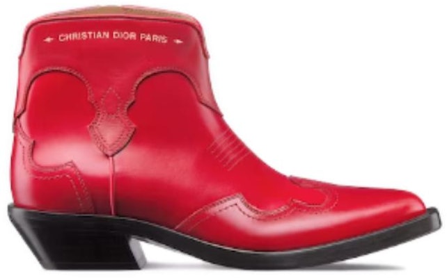 (W) 디올 레드 가죽 지퍼 앵클부츠 (Dior Red Leather Zipper Ankle Boots) KCI964VEA_S54R Order (W) 디올 레드 가죽 지퍼 앵클부츠 (Dior Red Leather Zipper Ankle Boots) KCI964VEA_S54R