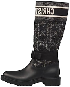 (W) 迪奥黑色皮革圆头平底低跟踝靴 KDI981CWY_S17X Buy (W) 迪奥黑色皮革圆头平底低跟踝靴 KDI981CWY_S17X