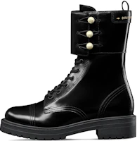 (Women) Dior Leather Round Toe Boot 'Versatile Black' KDI993CFM_S900 (Women) Dior Leather Round Toe Boot 'Versatile Black' KDI993CFM_S900