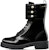 (W) But Dior Kulit Hujung Bulat Boot 'Hitam Serbaguna' KDI993CFM_S900