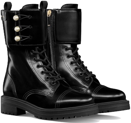 (Women) Dior Leather Round Toe Boot 'Versatile Black' KDI993CFM_S900 Lookbook (Women) Dior Leather Round Toe Boot 'Versatile Black' KDI993CFM_S900