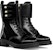 (W) But Dior Kulit Hujung Bulat Boot 'Hitam Serbaguna' KDI993CFM_S900