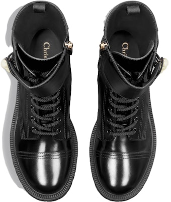 (Women) Dior Leather Round Toe Boot 'Versatile Black' KDI993CFM_S900 Shop (Women) Dior Leather Round Toe Boot 'Versatile Black' KDI993CFM_S900