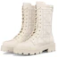 Lookbook (W) Stivaletto Dior in Pelle Punta Tonda Lacci Tacco Largo ''Bianco'' KCI995CQC_S03W
