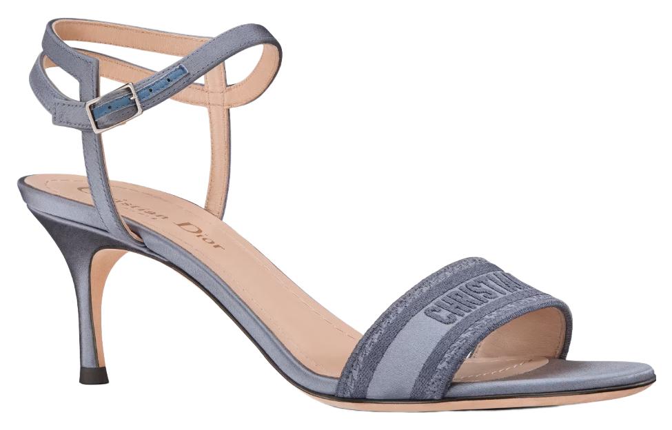 Order (W) Sandalia de Cuero Dior 'Gris Oscuro' KDQ854SBS_S23G