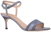 Order (W) Sandal Kulit Dior 'Kelabu Gelap' KDQ854SBS_S23G