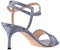 (W) Sandal Kulit Dior 'Kelabu Gelap' KDQ854SBS_S23G