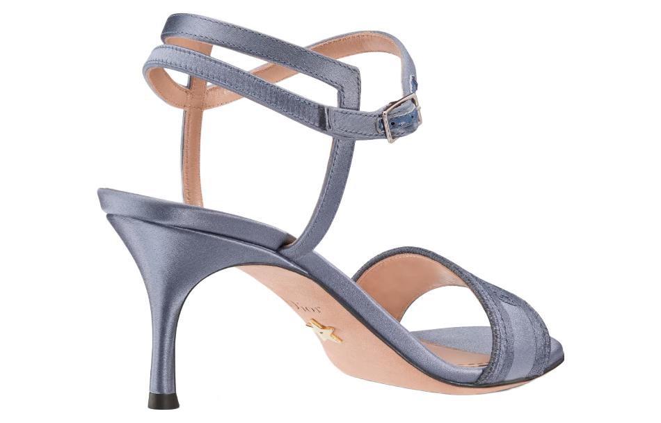 Lookbook (Women) Dior Leather Sandal 'Dark Grey' KDQ854SBS_S23G
