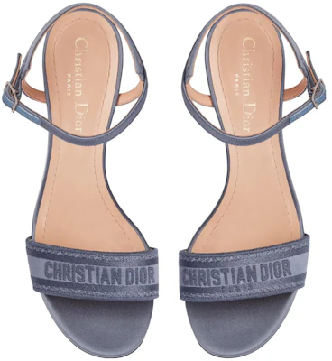 (Women) Dior Leather Sandal 'Dark Grey' KDQ854SBS_S23G Shop (Women) Dior Leather Sandal 'Dark Grey' KDQ854SBS_S23G
