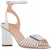 (W) Sandal Kulit Dior dengan Gesper 8cm 'Perak' KDQ877VMO_S59K