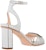 (W) Sandal Kulit Dior dengan Gesper 8cm 'Perak' KDQ877VMO_S59K