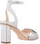 Shop (W) Sandal Kulit Dior dengan Gesper 8cm 'Perak' KDQ877VMO_S59K