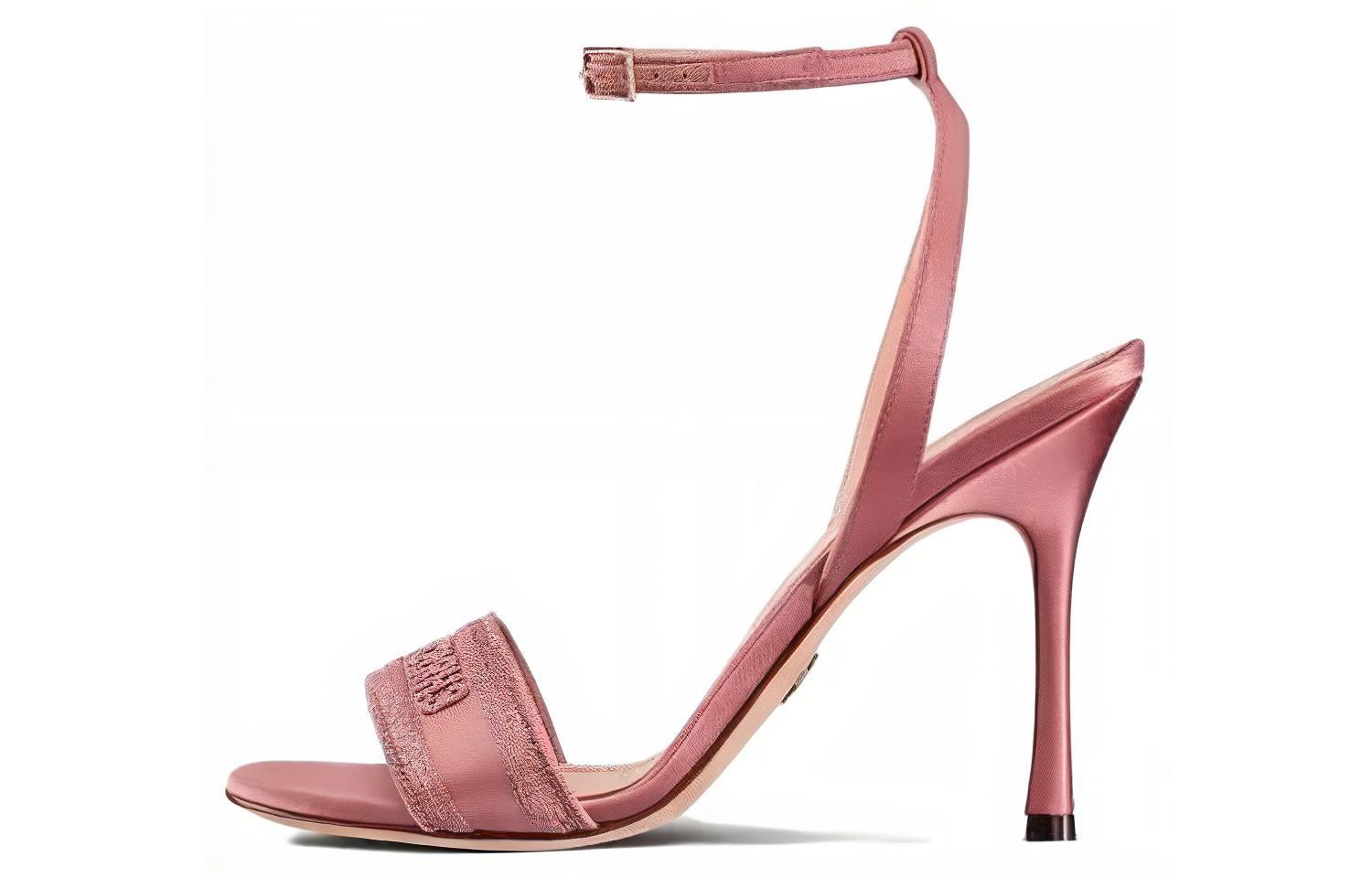 Buy (W) 迪奥皮革凉鞋'粉色时尚' KDQ853SBX_S70K