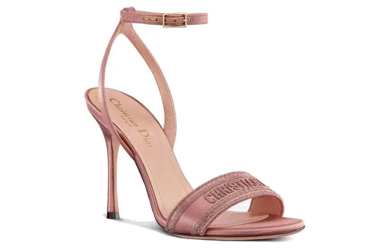 (W) Dior Leather Sandals 'Pink Fashion' 圖 2