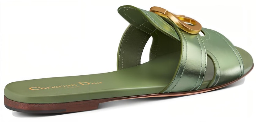 (W) Dior Selipar Kulit 'Hijau Metalik' KCQ266LNC_S79K Lookbook (W) Dior Selipar Kulit 'Hijau Metalik' KCQ266LNC_S79K