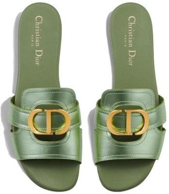 (W) Dior Selipar Kulit 'Hijau Metalik' KCQ266LNC_S79K Shop (W) Dior Selipar Kulit 'Hijau Metalik' KCQ266LNC_S79K