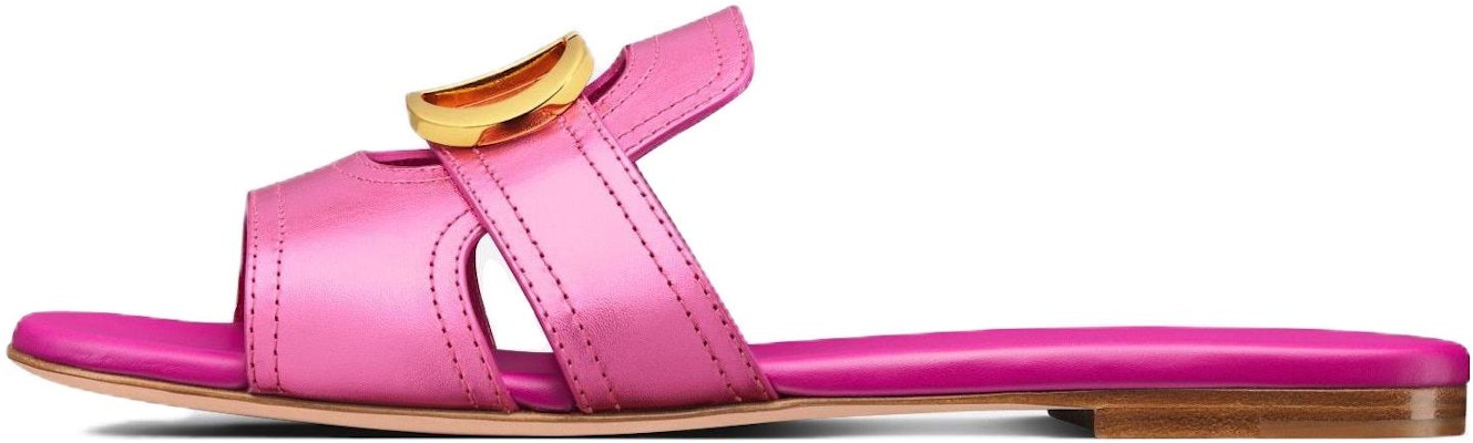 (W) 迪奥金属粉色皮革拖鞋 KCQ266LNC_S81K Buy (W) 迪奥金属粉色皮革拖鞋 KCQ266LNC_S81K