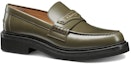 Lookbook (W) Dior Kasut Loafer Kulit Tumit Tebal 'Khaki' KDB759ACA_S11H