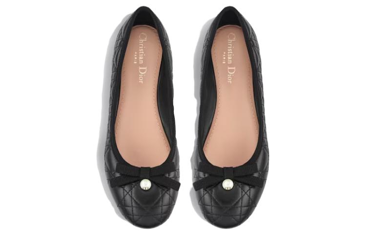 (W) Dior Leather Sneaker 'Black CMFT' 圖 4