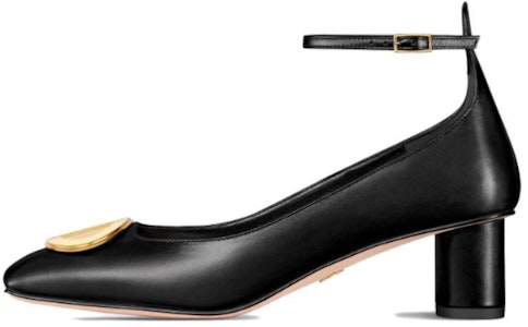 (W) Dior Tacón Cuadrado con Hebilla de Cuero 'Negro'. KDV136VSO_S900 Buy (W) Dior Tacón Cuadrado con Hebilla de Cuero 'Negro'. KDV136VSO_S900