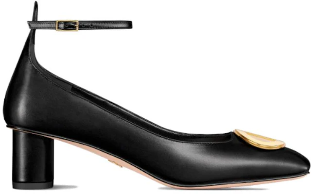 (W) Dior Tacón Cuadrado con Hebilla de Cuero 'Negro'. KDV136VSO_S900 Order (W) Dior Tacón Cuadrado con Hebilla de Cuero 'Negro'. KDV136VSO_S900