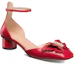 Lookbook (W) Dior Tacchi Alti in Pelle Punta Quadra con Fibbie ''Rosso'' 3.5cm KCB851VSO_S54R