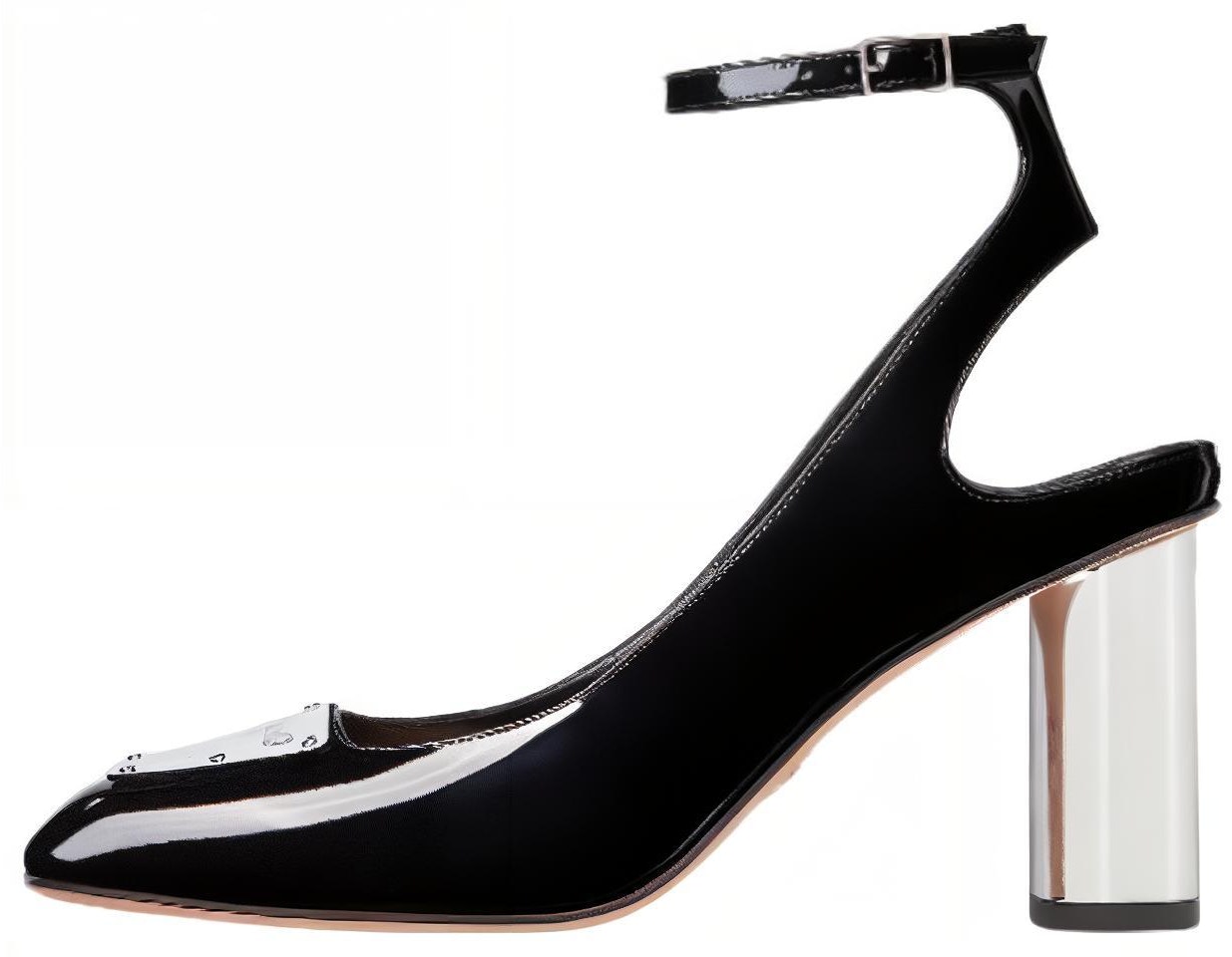 women-dior-leather-square-toe-buckle-chunky-high-heels-black-8cm-kcv-070-pmi-s19-x