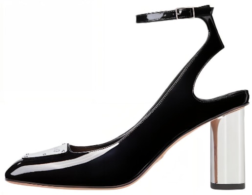 (Women) Dior Leather Square-Toe Buckle Chunky High Heels 'Black' 8cm KCV070PMI_S19X Buy (Women) Dior Leather Square-Toe Buckle Chunky High Heels 'Black' 8cm KCV070PMI_S19X
