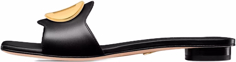 (Women) Dior Leather Square Toe Comfort Slide 'Black' KCQ932VEA_S900 (Women) Dior Leather Square Toe Comfort Slide 'Black' KCQ932VEA_S900
