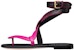 (W) Sandal Gelang Kulit Dior 'Black Pink'. KCQ884SHB_S65P