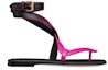 Order (W) Sandal Gelang Kulit Dior 'Black Pink'. KCQ884SHB_S65P