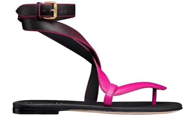(W) Dior Ledersandale mit Schnalle ''Schwarz Rosa'' KCQ884SHB_S65P Order (W) Dior Ledersandale mit Schnalle ''Schwarz Rosa'' KCQ884SHB_S65P