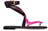 Order (W) Dior Ledersandale mit Schnalle ''Schwarz Rosa'' KCQ884SHB_S65P