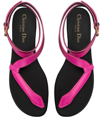 (W) Dior Ledersandale mit Schnalle ''Schwarz Rosa'' KCQ884SHB_S65P Purchase (W) Dior Ledersandale mit Schnalle ''Schwarz Rosa'' KCQ884SHB_S65P