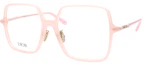 Order (Women) DIOR Lightweight Acetate Optical Glasses MINI-CD-O-S7F Square Frame Eyewear. MINI-CD-O-S7F-4000