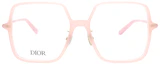 Lookbook (Women) DIOR Lightweight Acetate Optical Glasses MINI-CD-O-S7F Square Frame Eyewear. MINI-CD-O-S7F-4000