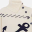 Purchase (W) Suéter de punto DIOR Logo Anchor Jacquard en color blanco roto. 354S50BM321-X0853