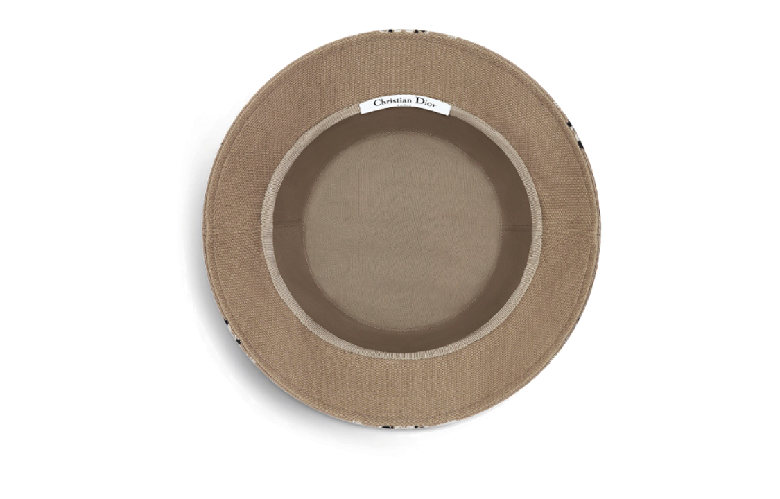 Purchase (W) DIOR 標誌棉聚丙烯棕色漁夫帽 41DBB923X130C183