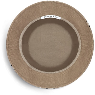 (Women) DIOR Logo Cotton Polypropylene Brown Bucket Hat. 41DBB923X130C183 Purchase (Women) DIOR Logo Cotton Polypropylene Brown Bucket Hat. 41DBB923X130C183