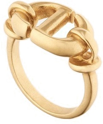 (W) 迪奥女士金属金色标志设计戒指 R0987CDNMT-D300 Lookbook (W) 迪奥女士金属金色标志设计戒指 R0987CDNMT-D300