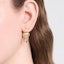 Details for (Women) Dior Logo Gold Metal Earrings for Women. E3310WOMRS