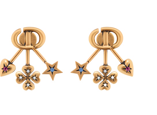(Women) DIOR Logo Gold Metal Earrings for Women E3333WOMCY Buy (Women) DIOR Logo Gold Metal Earrings for Women E3333WOMCY