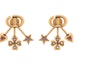 Buy (Women) DIOR Logo Gold Metal Earrings for Women E3333WOMCY