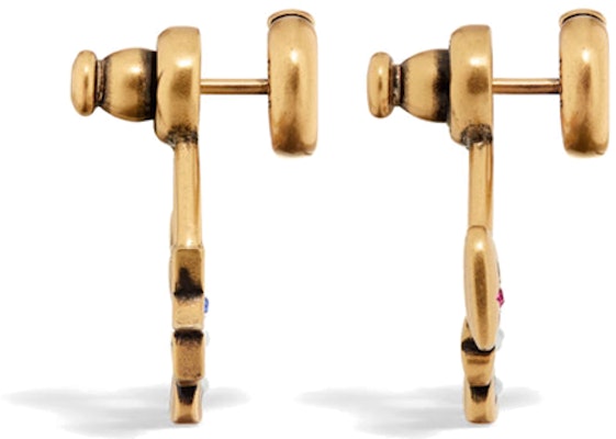 (Women) DIOR Logo Gold Metal Earrings for Women E3333WOMCY Shop (Women) DIOR Logo Gold Metal Earrings for Women E3333WOMCY