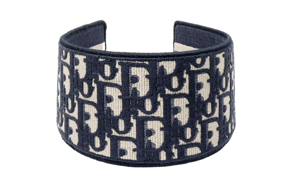 (Women) Dior Logo Pattern Cotton Headband for Women 12DOB986X135-C540 圖 4