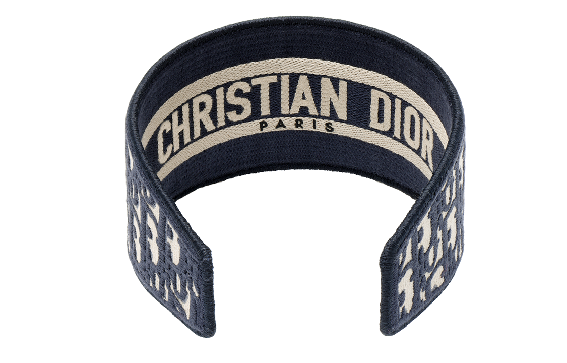 (Women) Dior Logo Pattern Cotton Headband for Women 12DOB986X135-C540 圖 5