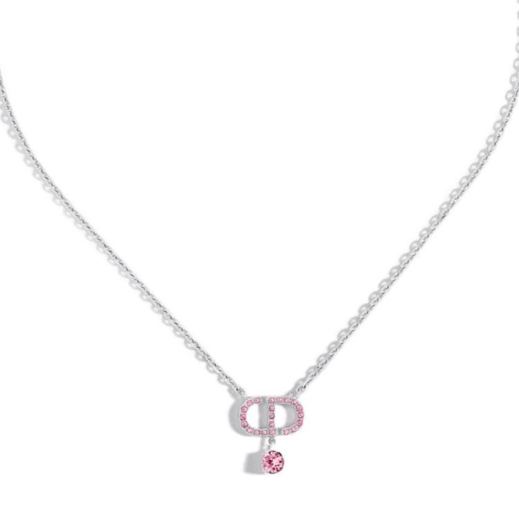(Women) DIOR Logo Pendant Necklace for Women - Silver. N2890WOMCY 圖 2